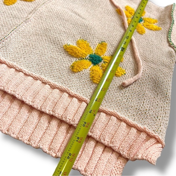 NWOT POL Pink Floral Pattern Hooded High-Low Oversized Sweater - Size Small - Picture 5 of 12